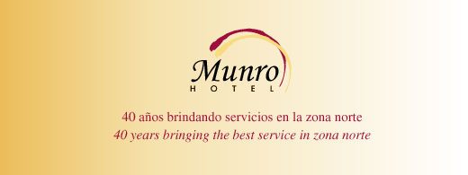 Hotel Munro - 40 años